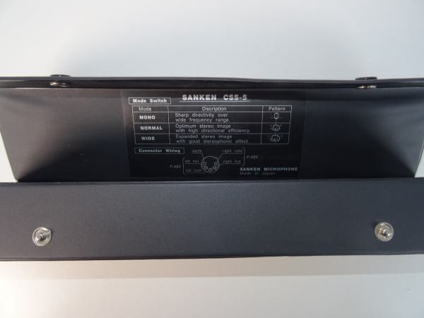 Sanken CSS-5 Schaltbares Richtrohr-Kondensatormikrofon