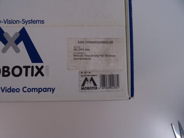 Mobotix Wandhalter für D22/D24 Domkameras Art.Nr. MX-OPT-WH