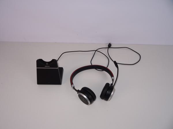 Jabra Headset Evolve 65 mit Ladestation