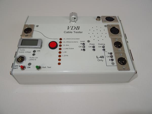 VDB Cable Tester Ext: 8-15V 500mA