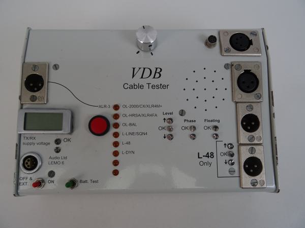 VDB Cable Tester Ext: 8-15V 500mA